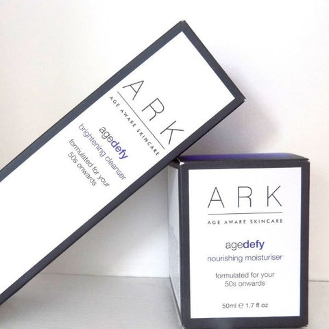 ARK Agedefy Brightening Cleanser + Nourishing Moisturiser
