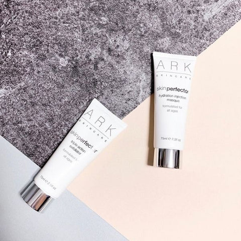 ARK Skincare's Skin Perfector Treatments: Triple Action Exfoliator & Hydration Injection Masque
