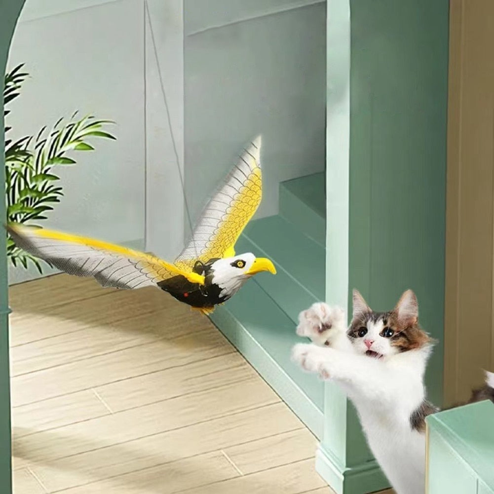 Simulation Bird Interactive Cat Toy