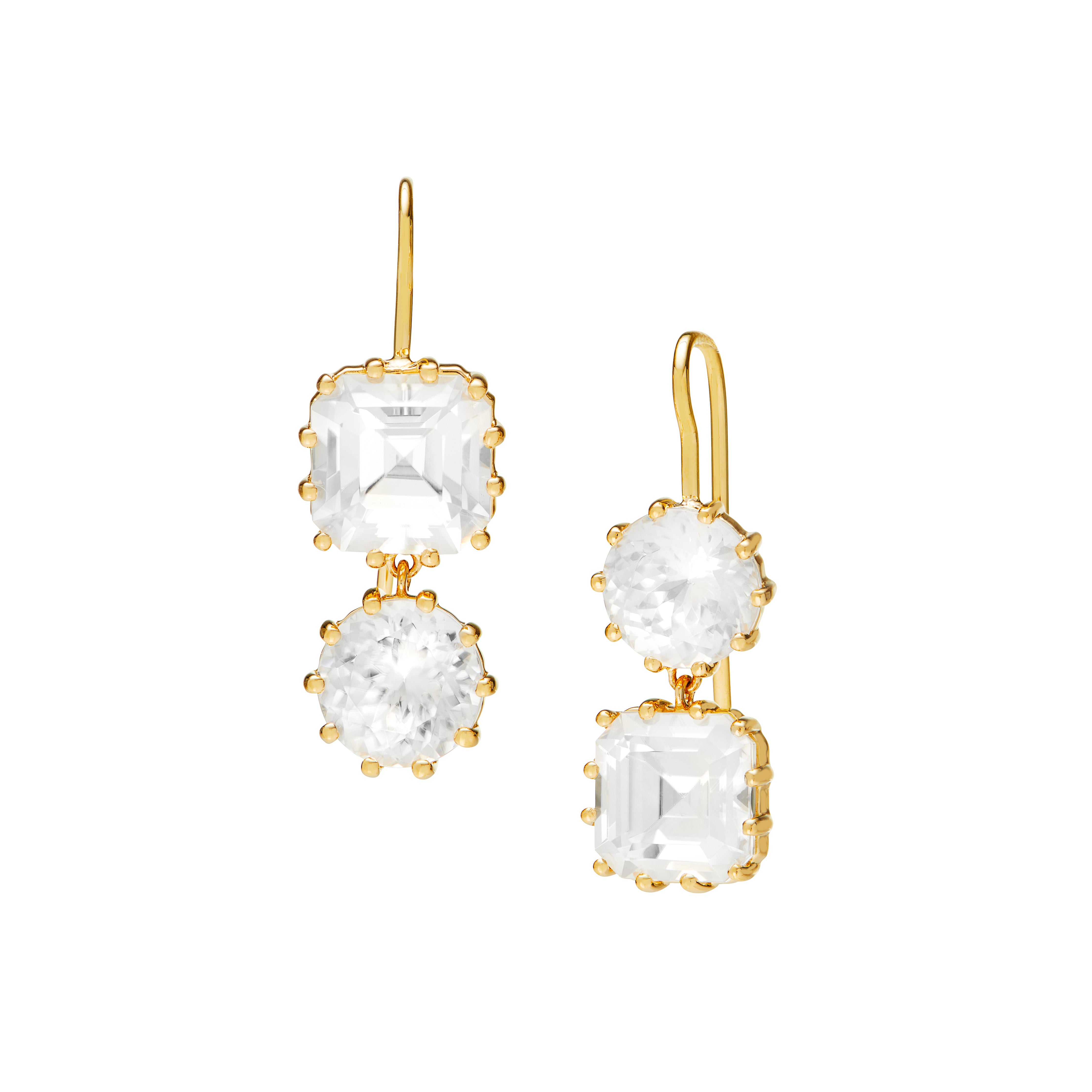 Snapdragon Double Drop Earrings - Shawn Warren Jewelry product image