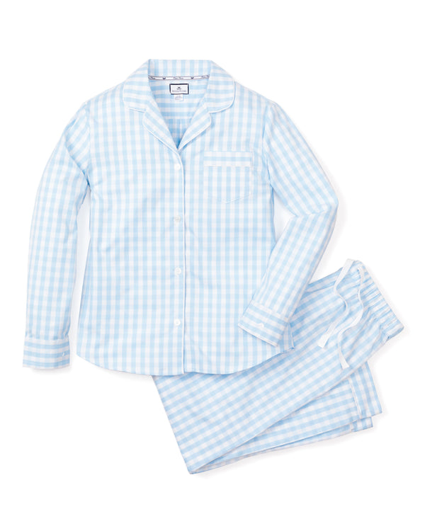 Women's Gingham Pajamas – The Monogram Shop