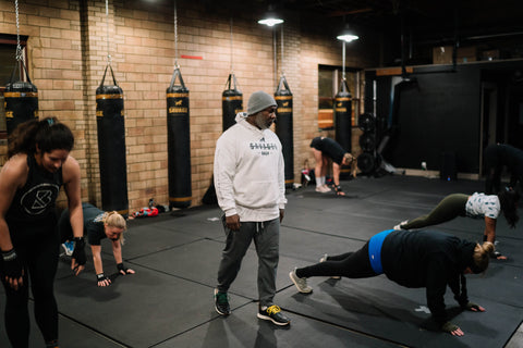 Joe Buckner, owner of Beautifully Savage Boxing Studio in Fort Collins, CO