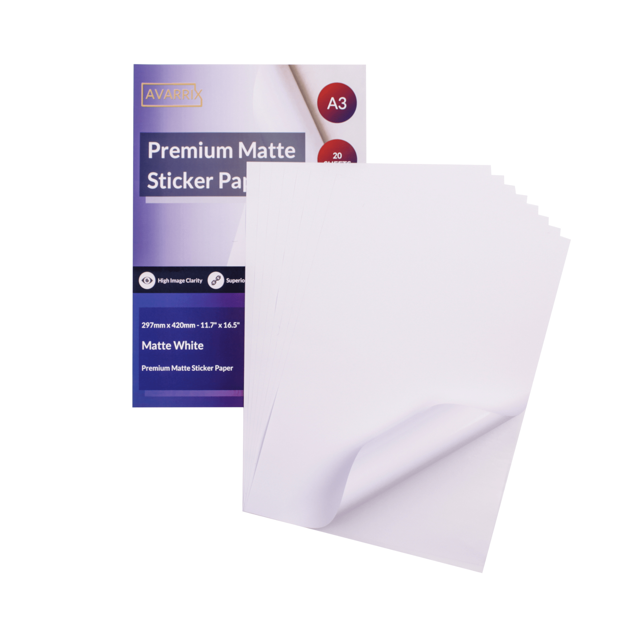 Sticker Paper for Inkjet Printer