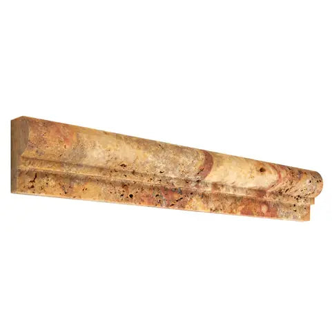 Scabos Travertine Ogee Liner (Chair Rail)