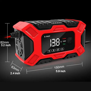 12V 6A Smart & Automatic Car Battery Trickle Charger - Tienda For Less - Car Battery Trickle Charger