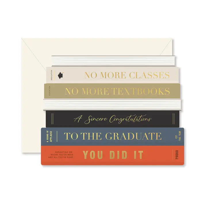 Graduation Books Card