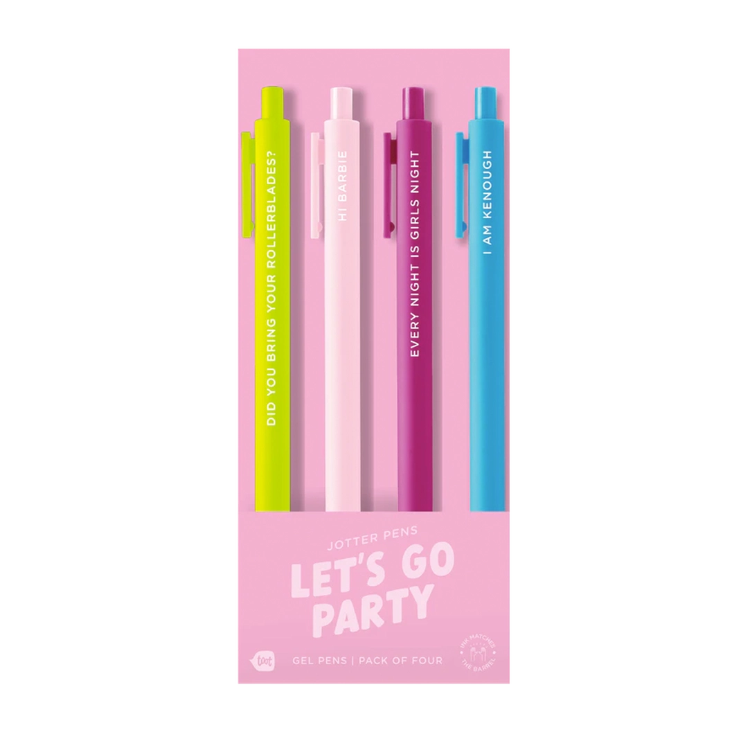 Let's Go Party Jotter Set