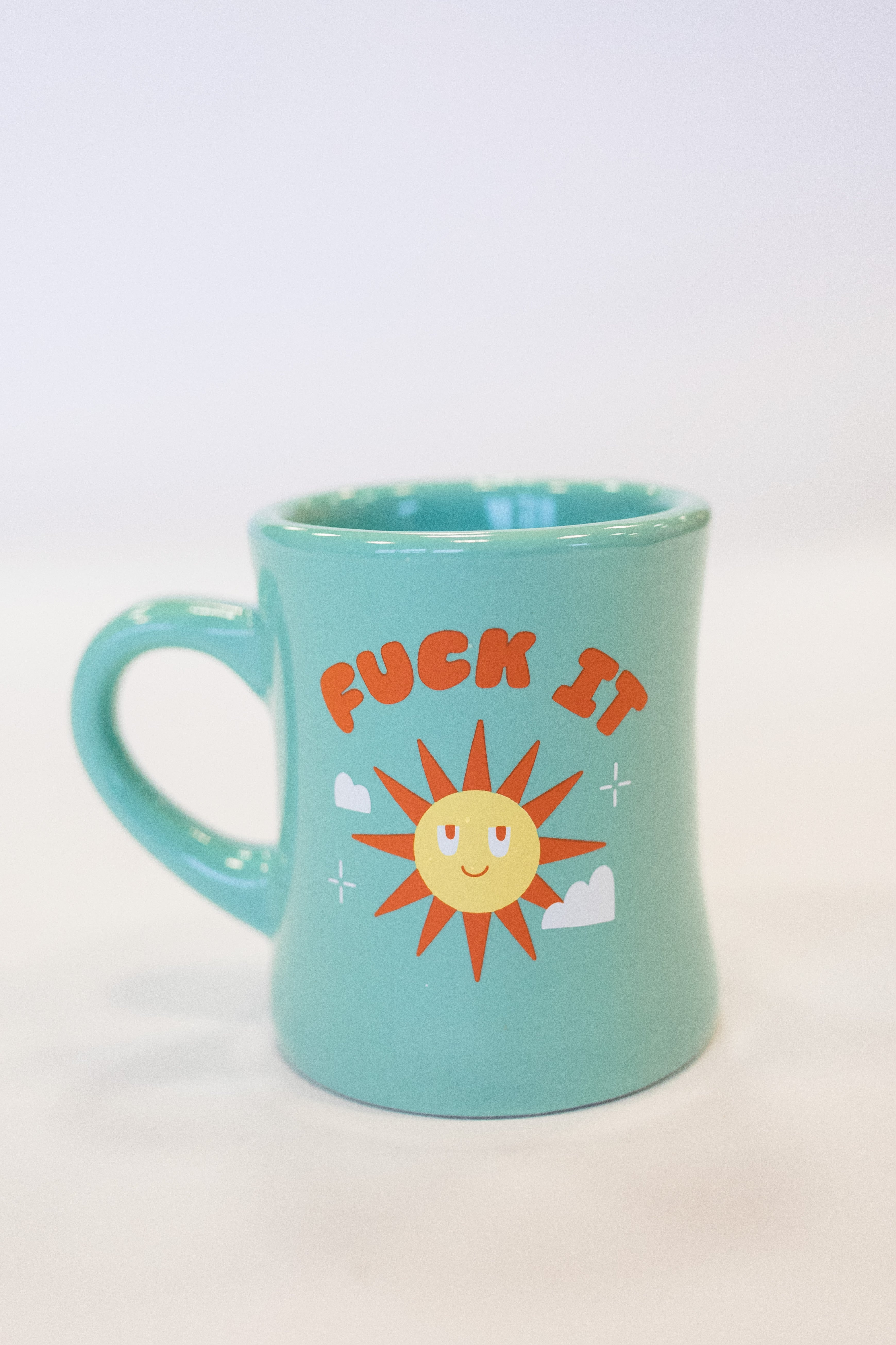 Fuck It Mint Diner Mug