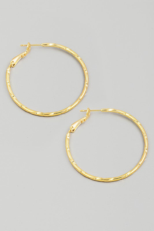 Fine Lines Hoops