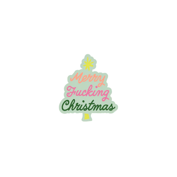 Merry Fucking Christmas Sticker