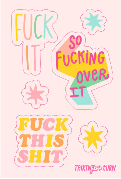 Fuck This Shit Sticker Set