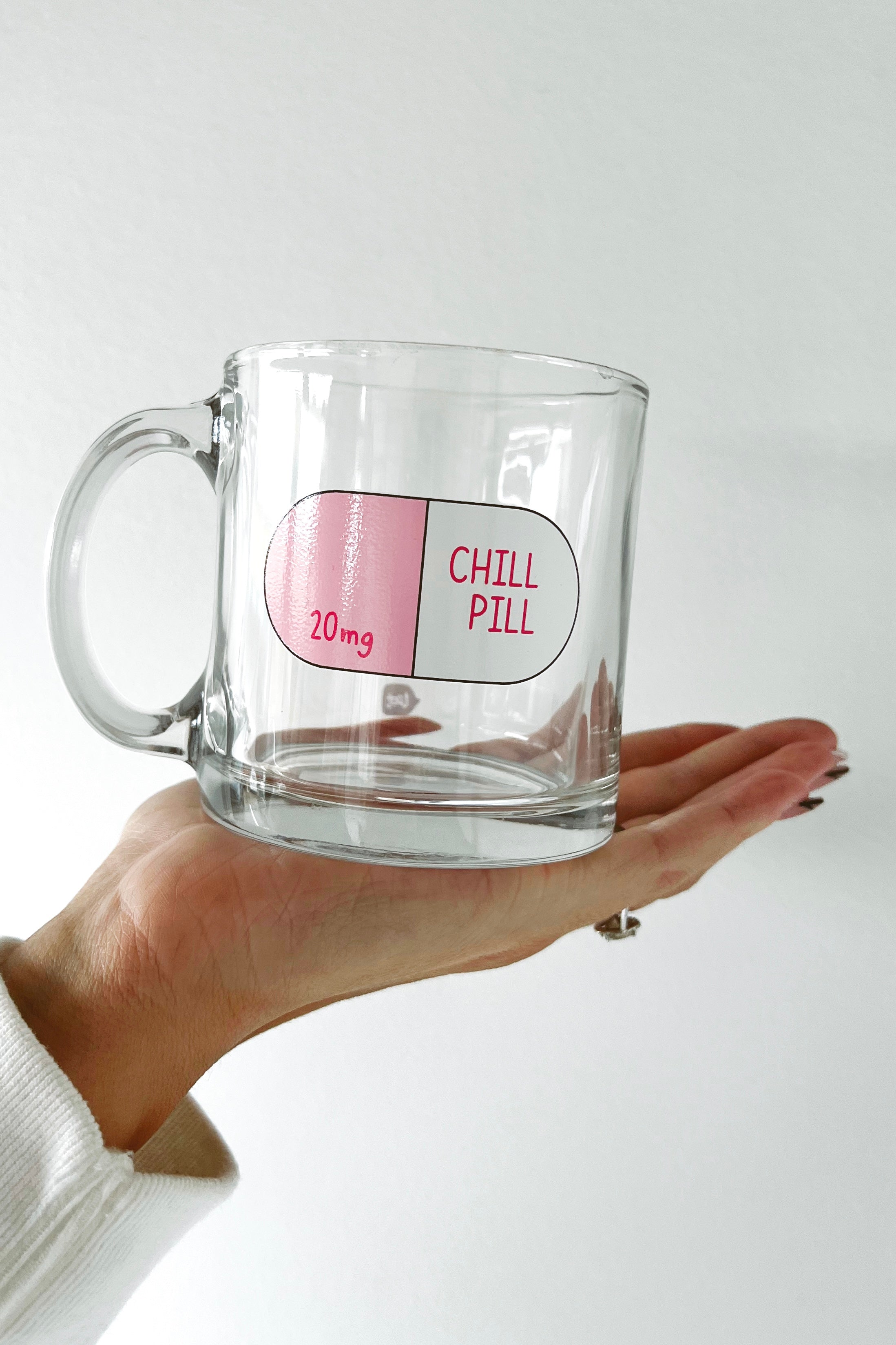 Chill Pill Glass Mug