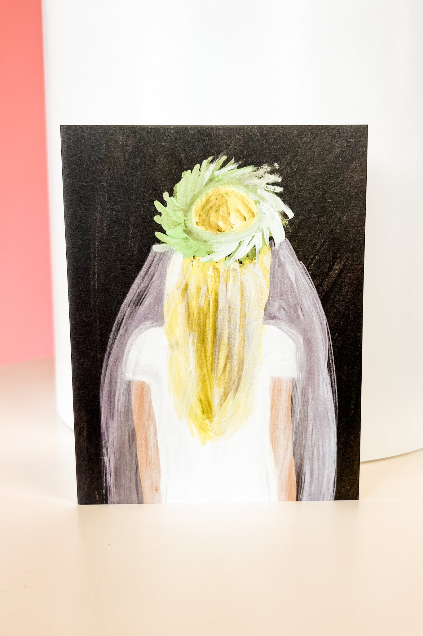 Blonde Bride Card