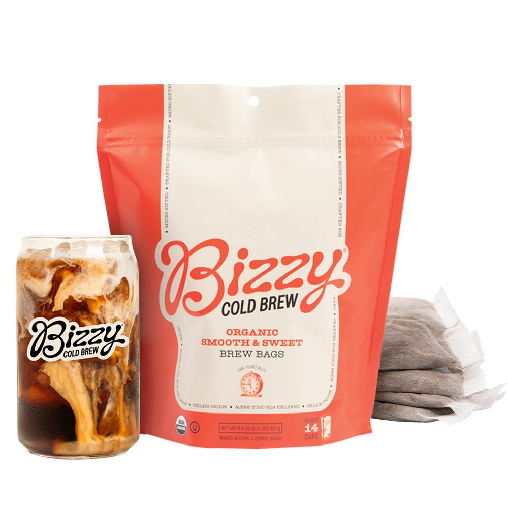 Organic Smooth & Sweet | 4ct Brew Bags | Makes 14 Cups