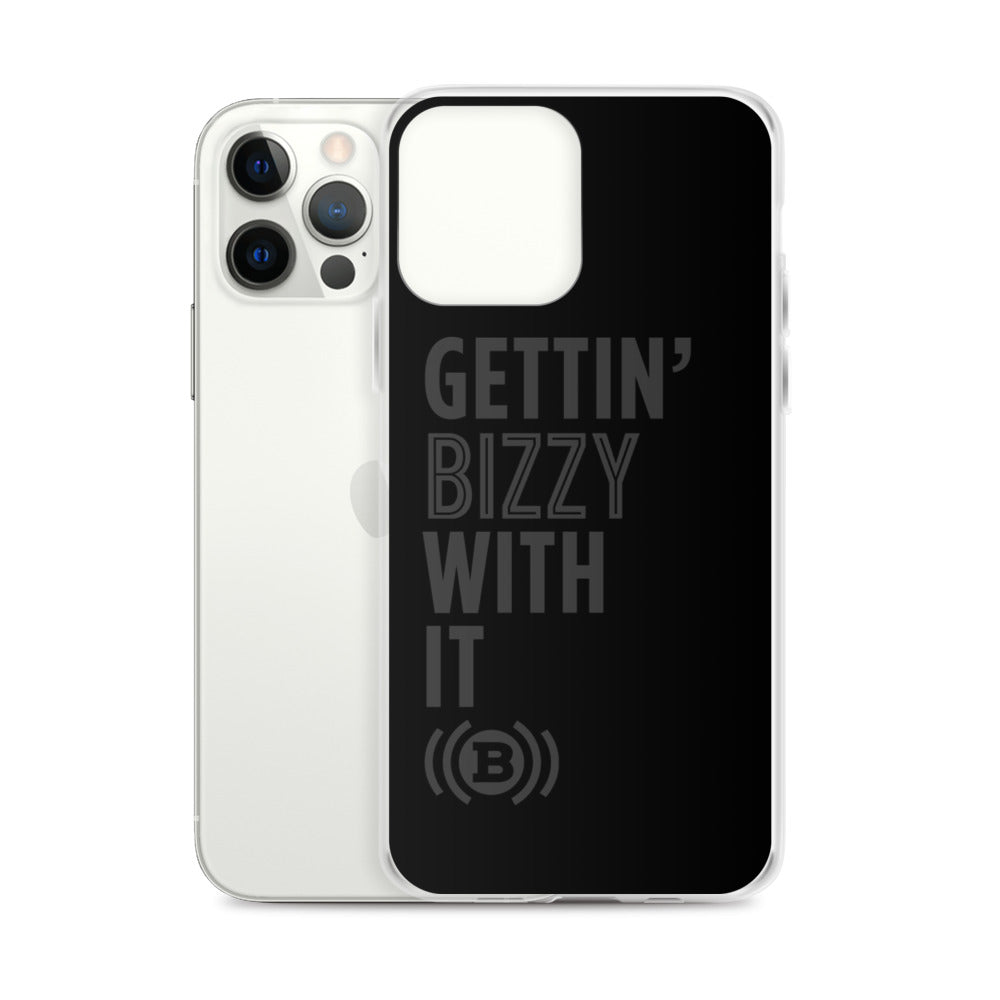 
                  
                    Gettin' Bizzy iPhone Case - Black
                  
                