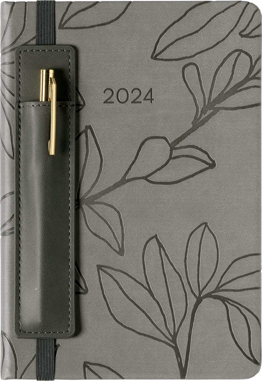 Agenda éco poche création Format : Mini (9.5 x 16.5 cm), Kaleido cacao