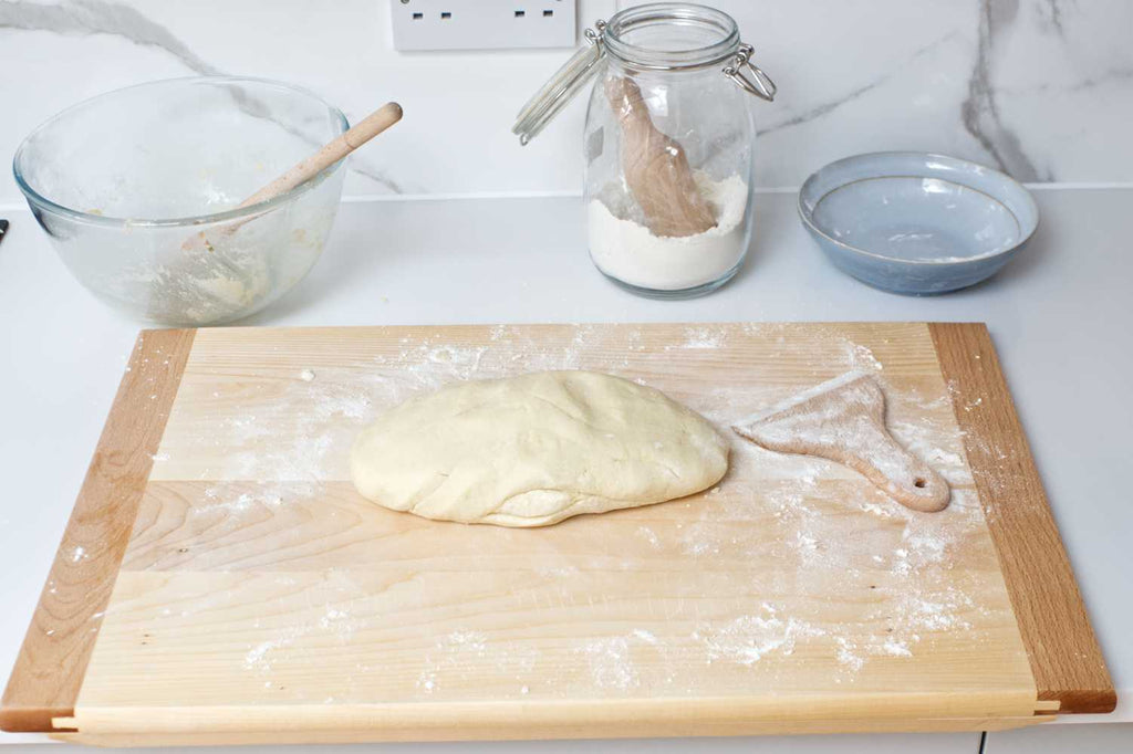 finished gnocchi dough ready for shaping