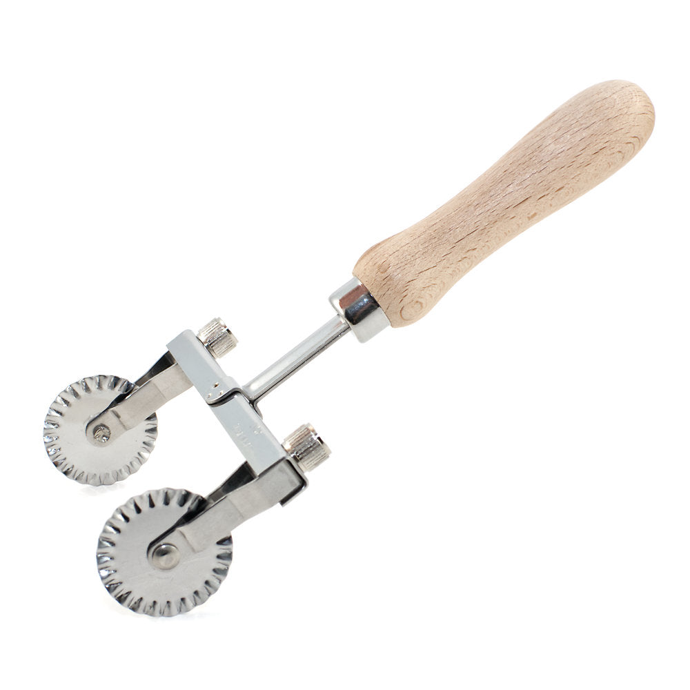 Straight Pastry / Pasta Wheel Cutter with Aluminium Wheel and