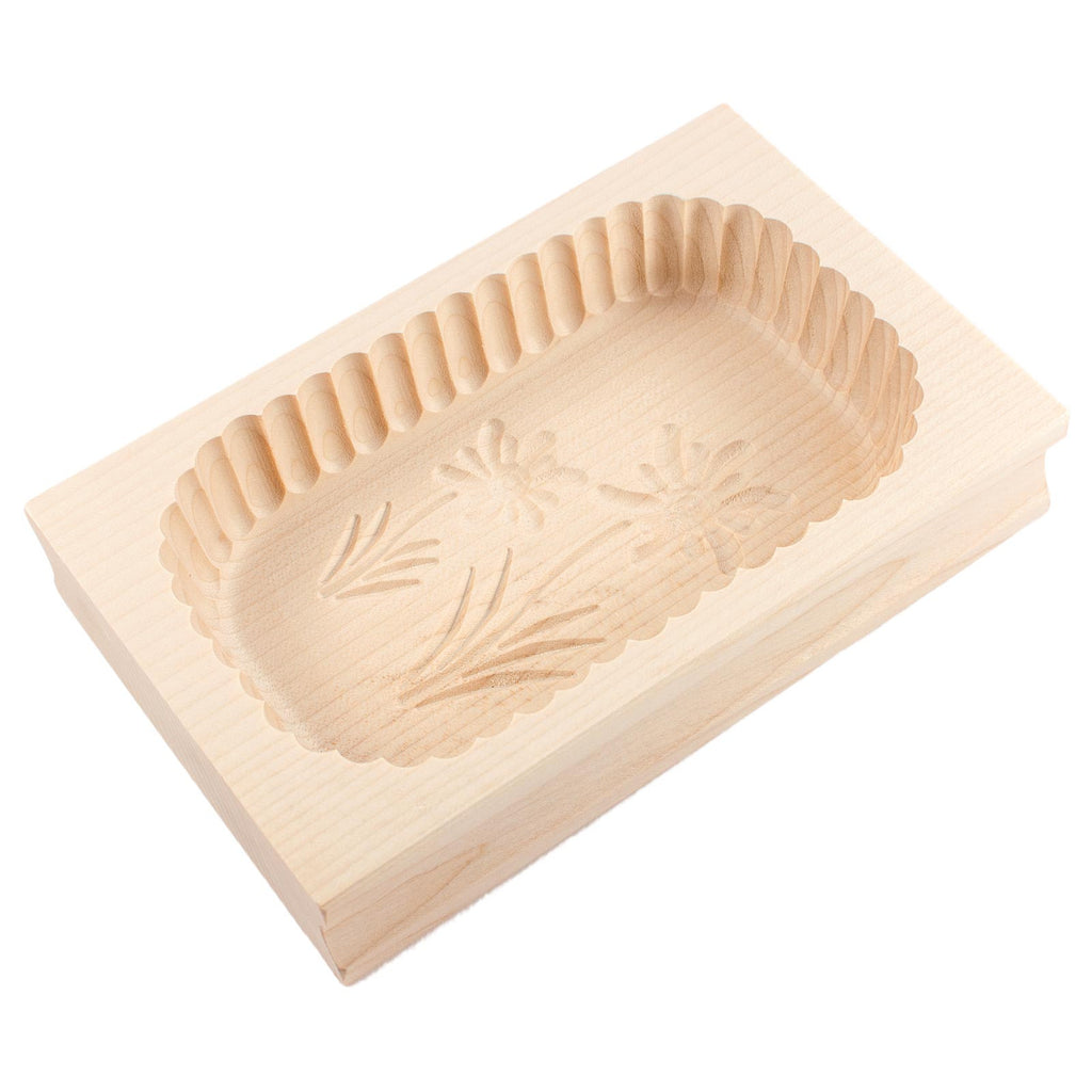 Wooden butter mold