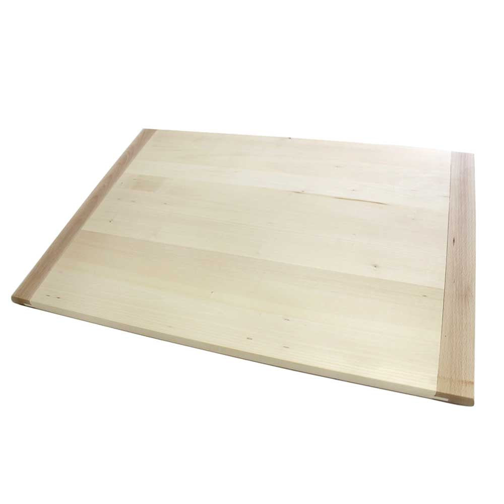 Lime Wood Pastry Board With Lip