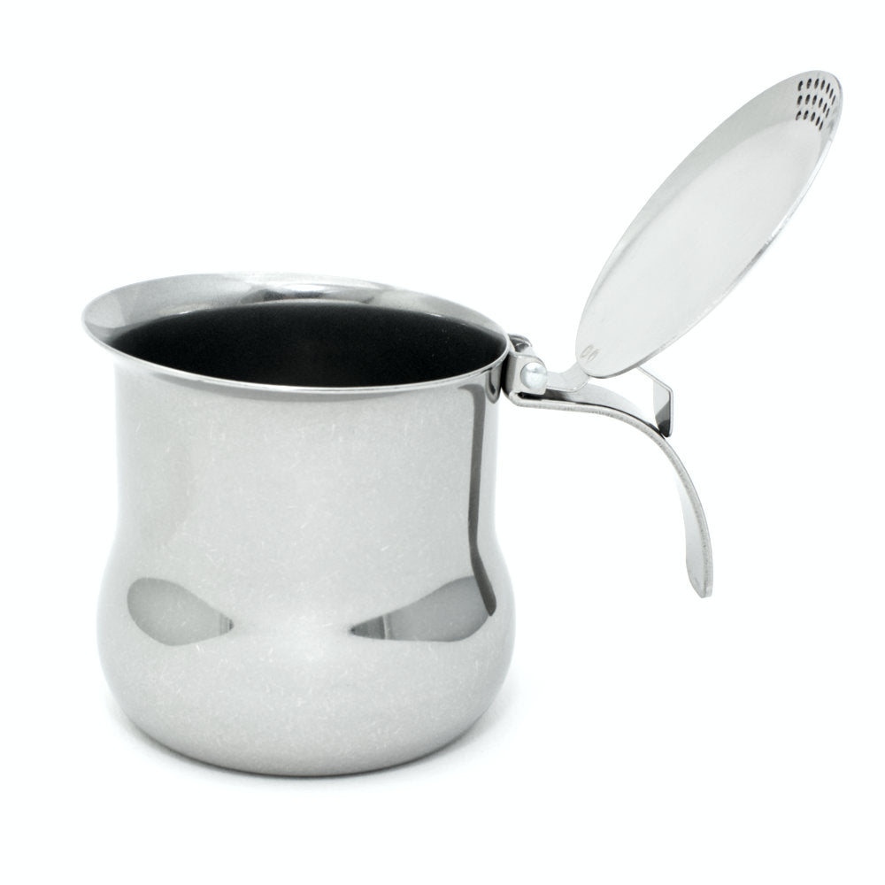 Stainless Steel Round Bari Parmesan Cheese Grater with Bowl