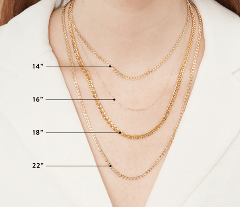 Necklace Size Example