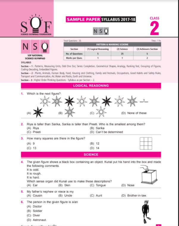 Class 2 Nso Free Sample Paper Olympiadtester 0343