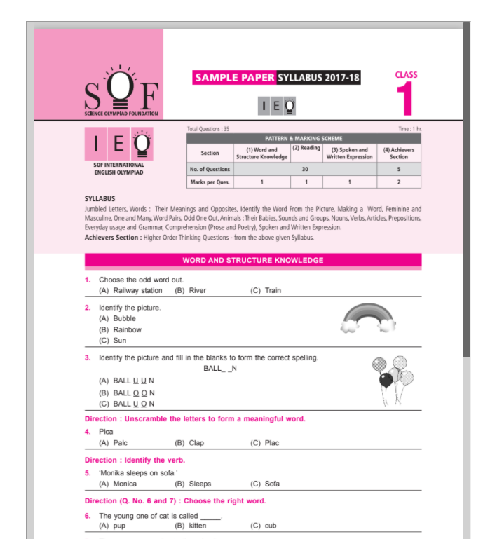 ieo-english-olympiad-sample-papers-for-class-1-olympiad-tester