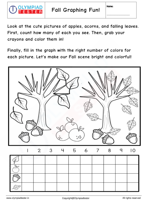 Kindergarten graph worksheet