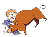 To take the bull by the horns - Idiom meaning and example