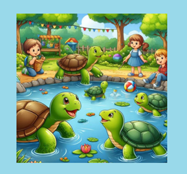 Unseen passage for Class 1 - Turtle tales