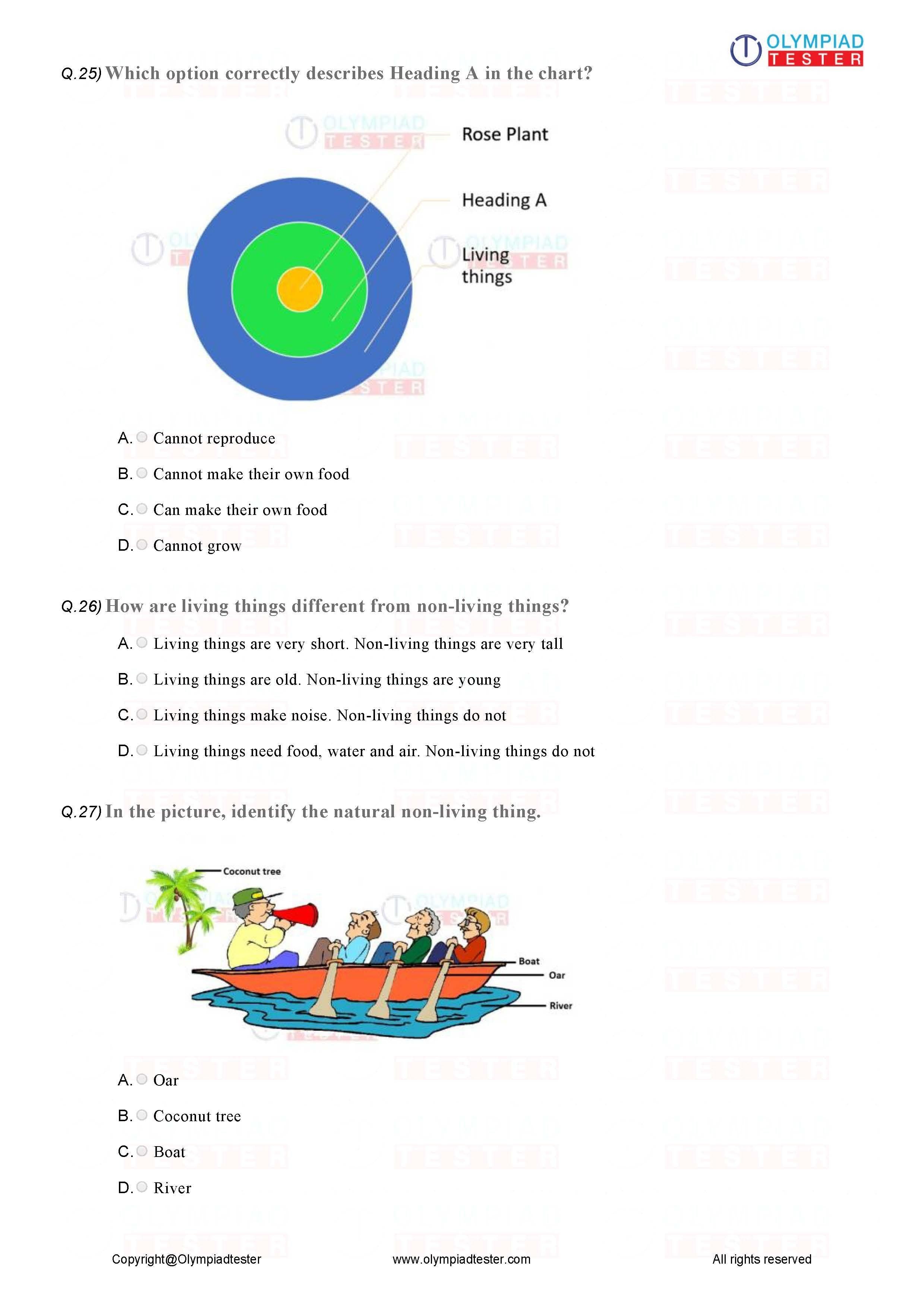 science olympiad worksheets for class 1 pdf animals olympiadtester