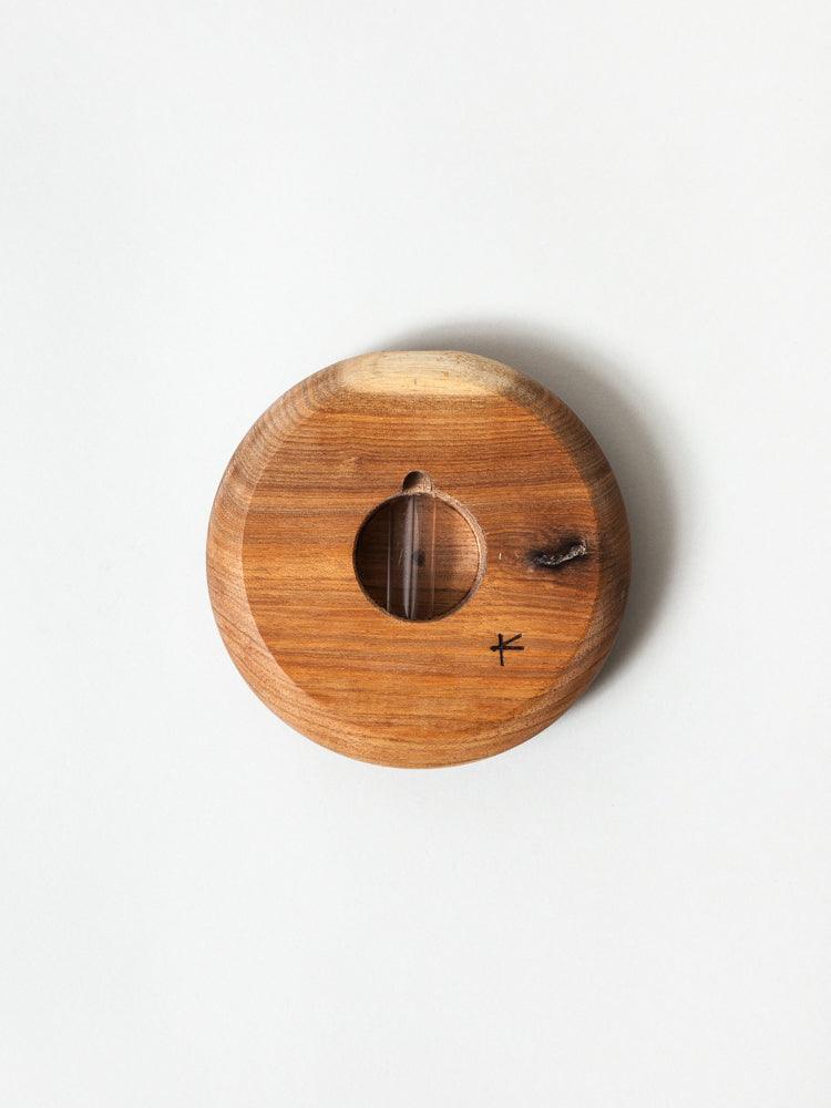 Usuda Wooden Hanging Vase - Walnut