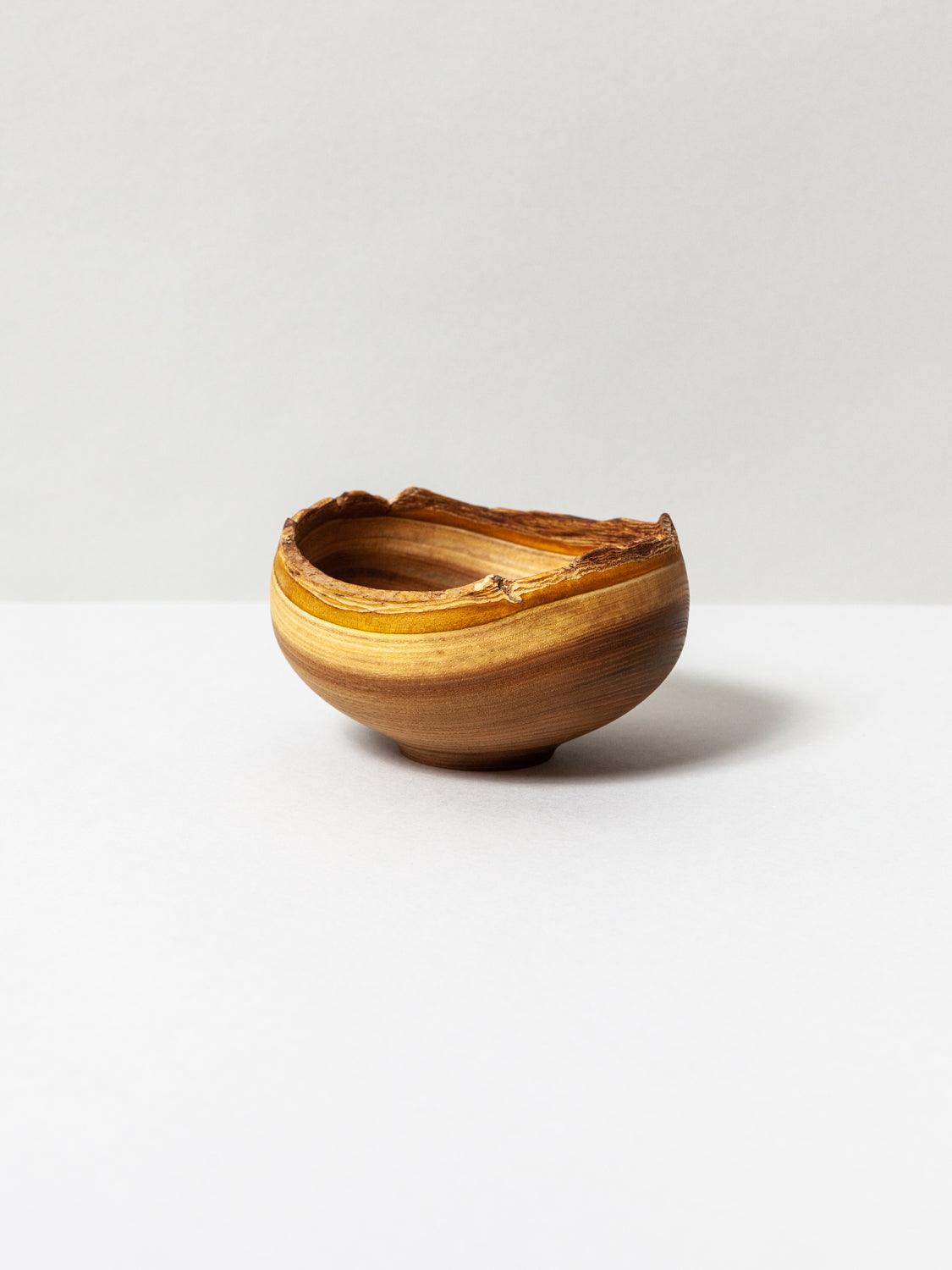 Usuda Wooden Bowl - Phellodendron Bowl #4