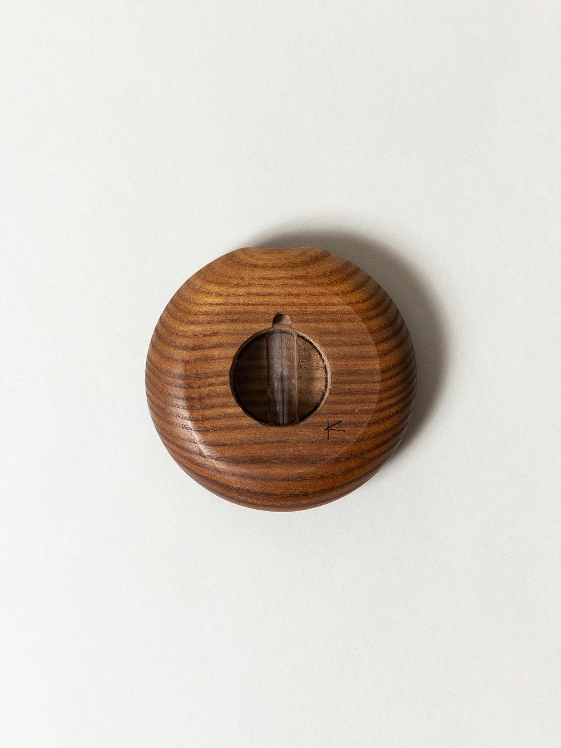 Usuda Wooden Hanging Vase - Phellodendron