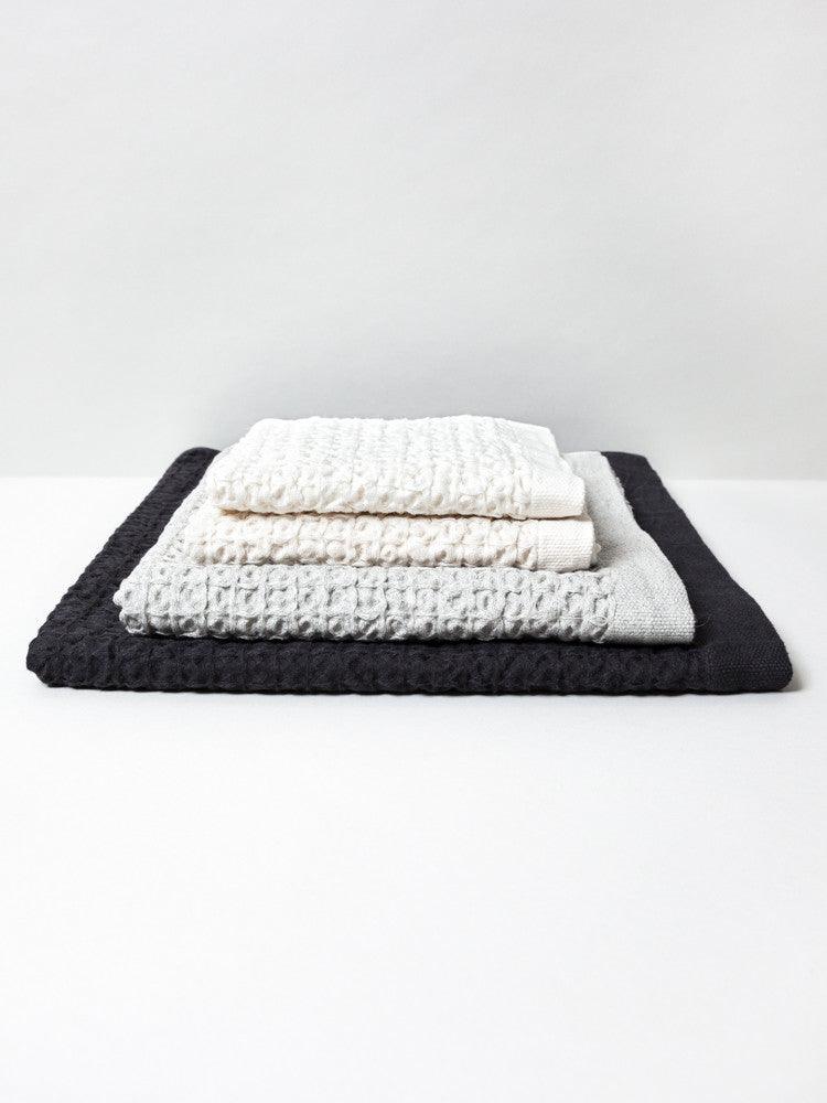 Imabari Towel White Cotton Bath Towels 60 x 110cm (Set of 2) by Japanese Taste