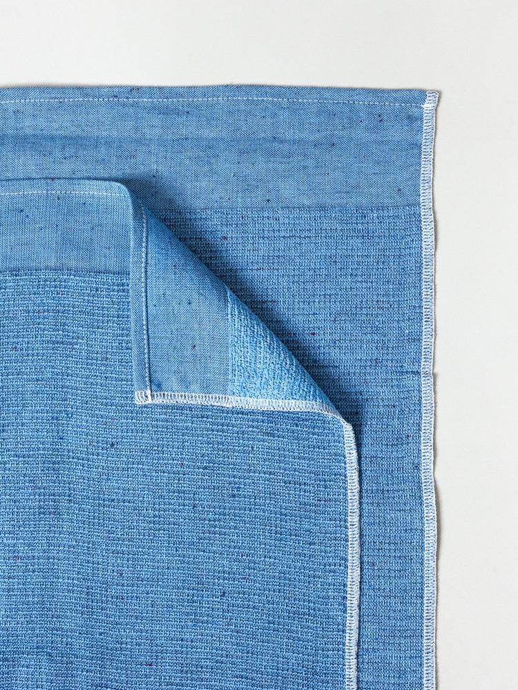 Linen50 Kitchen Towel, Blue + Green