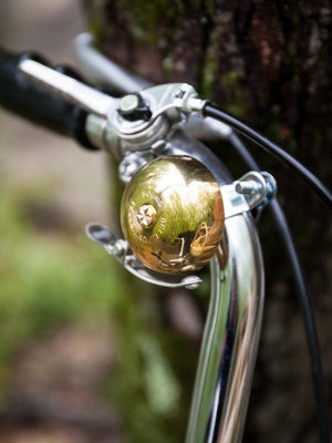 brass bicycle