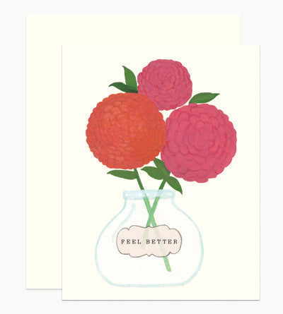 Greeting Card - Feel Better