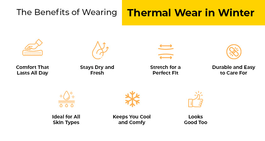 benefits of wearing thermal wear in winter