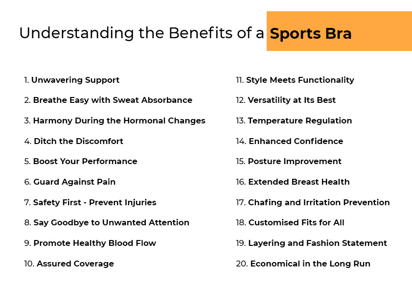 benefits of sports bra