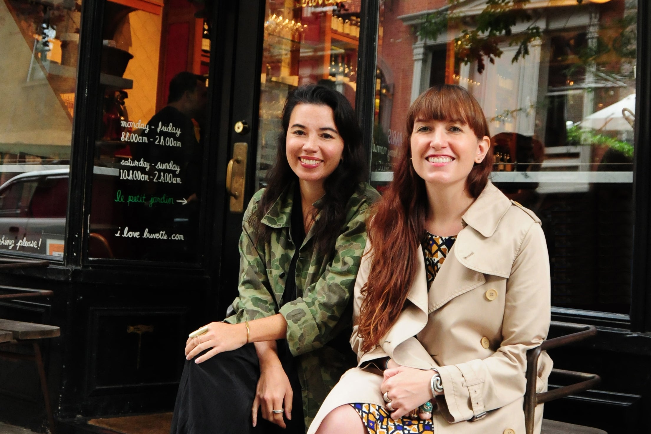 Michele Outland and Fiorella Valdesolo, co-founders, Gather Journal