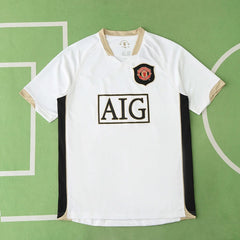 Manchester United F.C 06/07 Season Away White Retro Jersey Trikot