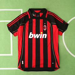 A.C.Milan 06/07 Season Red Away Retro Jersey Trikot