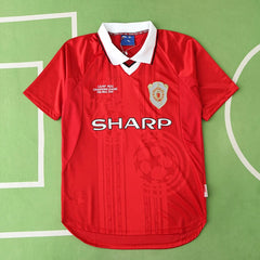 Manchester United F.C 99/00 Season Home Red Retro Jersey Trikot