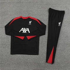 Liverpool Tracksuit Black Training Top Pack
