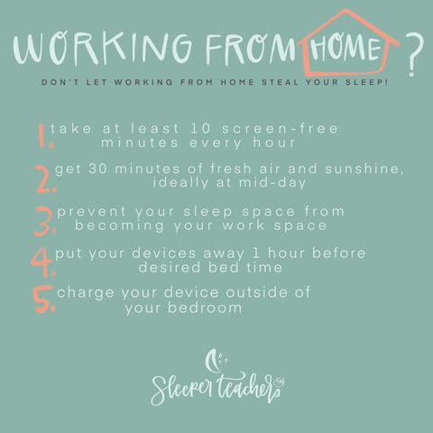 Working from home tips