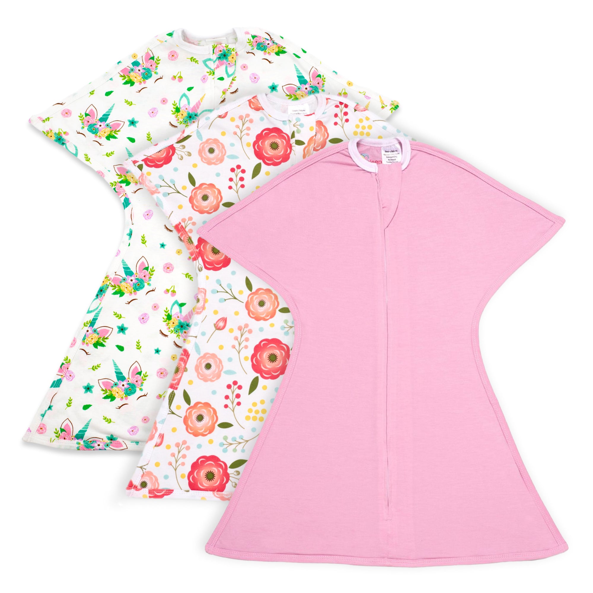 Garden Party Zipadee-Zip Swaddle Transition - Bundle of 3