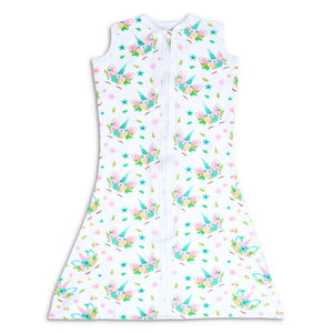 Unicorn Zippy Freedom Swaddle Transition