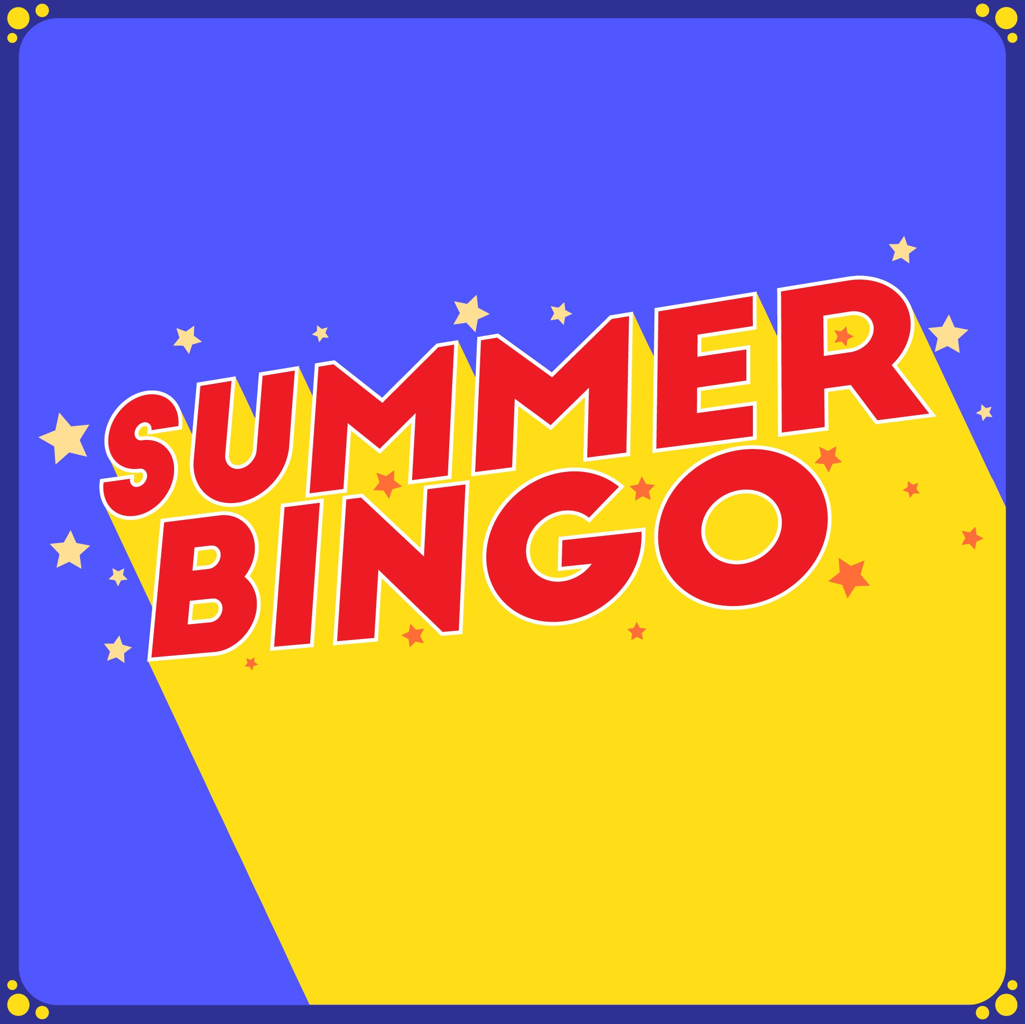 Summer family bingo